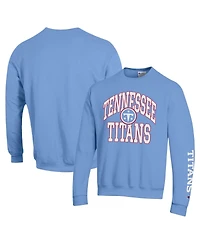 Champion Men's Light Blue Tennessee Titans Powerblend Fleece Sweatshirt
