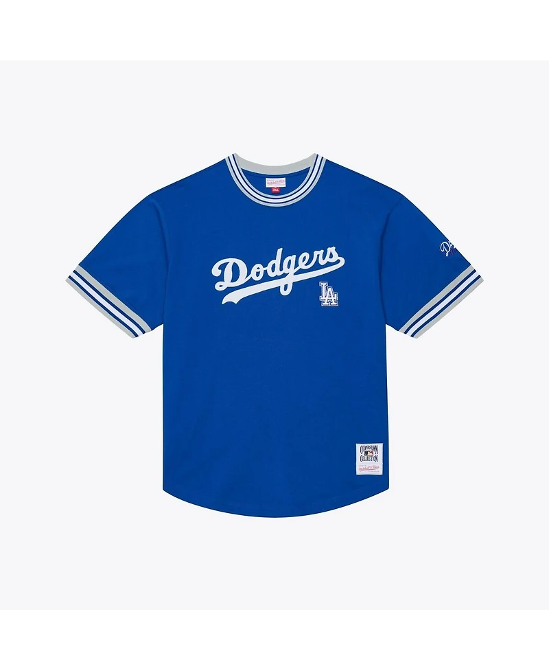 Mitchell & Ness Men's Royal Los Angeles Dodgers Wild Pitch Ringer T-Shirt