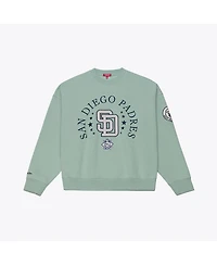 Mitchell & Ness Women's Green San Diego Padres Yacht Rock Sweatshirt