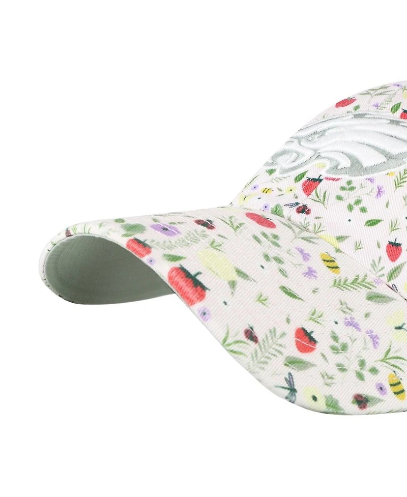 '47 Brand Women's Light Pink Philadelphia Eagles Posey Clean Up Adjustable Hat