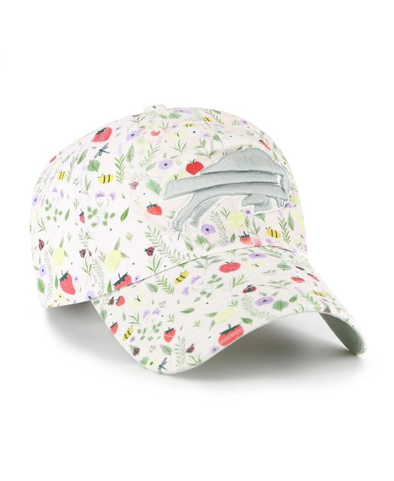 '47 Brand Big Girls Light Pink Buffalo Bills Posey Clean Up Adjustable Hat