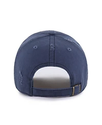 '47 Brand Men's Navy Denver Nuggets Weathered Clean Up Adjustable Hat