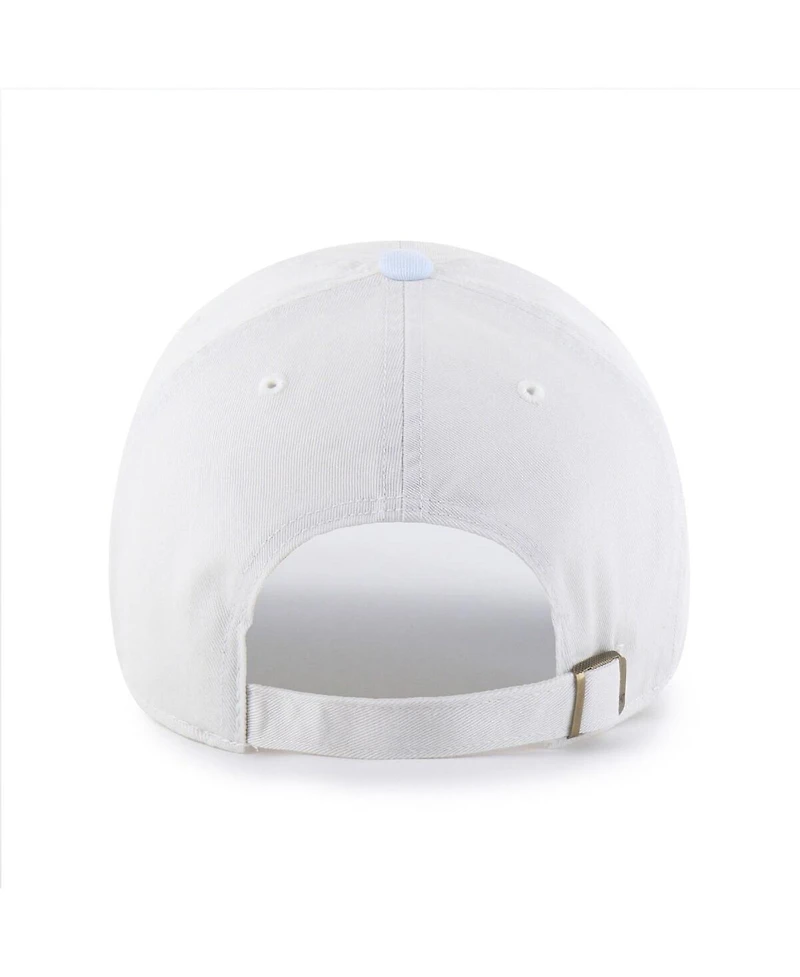 '47 Brand Women's White/Light Blue Chicago Cubs Gelato Two-Tone Clean Up Adjustable Hat