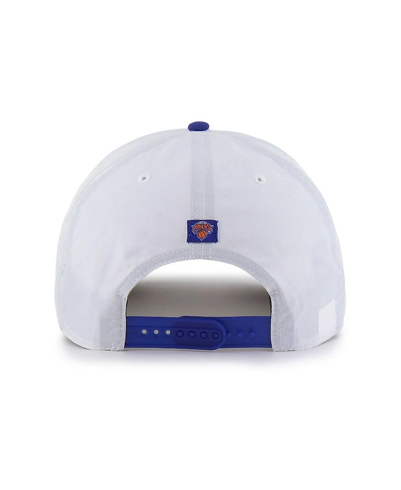 '47 Brand Men's White New York Knicks Brrr° Condor Two-Tone Hitch Rope Adjustable Hat