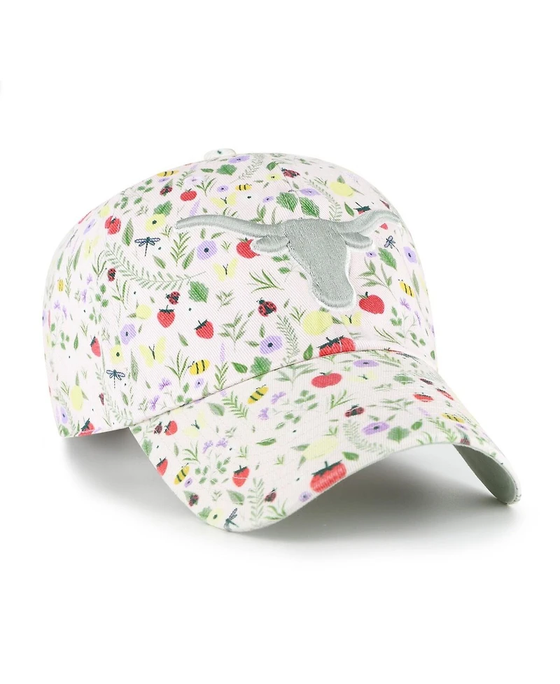 '47 Brand Women's Light Pink Texas Longhorns Posey Clean Up Adjustable Hat