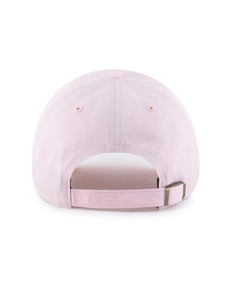 '47 Brand Women's Light Pink Detroit Lions Base Runner Ballpark Clean Up Adjustable Hat