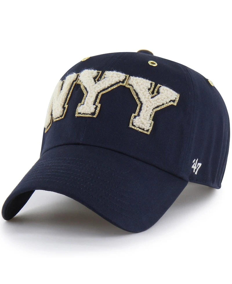 Stoney Clover Lane X '47 Brand Men's Navy New York Yankees Acro Charm Clean Up Adjustable Hat