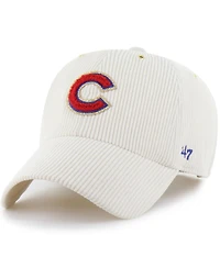 Stoney Clover Lane X '47 Brand Men's Natural Chicago Cubs Badges Charm Clean Up Adjustable Hat