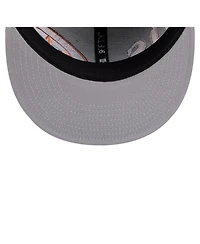 New Era Men's Navy/Orange Houston Astros Stretched Two-Tone 9FIFTY Adjustable Hat