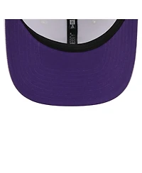 New Era Men's White Minnesota Vikings Coolera 9SEVENTY Adjustable Hat