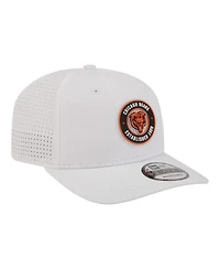 New Era Men's White Chicago Bears Coolera 9SEVENTY Adjustable Hat