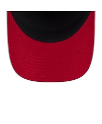 New Era Men's Gray Cincinnati Reds Micro Logo 9FORTY M-Crown A-Frame Adjustable Hat
