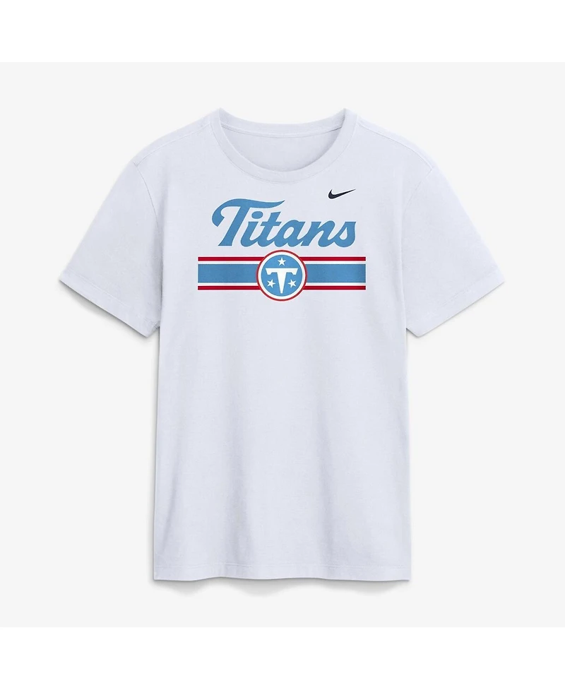 Nike Men's White Tennessee Titans Pass Rusher T-Shirt