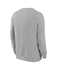 Nike Men's Heather Gray Seattle Seahawks Vintage Osprey Head Club Sweatshirt