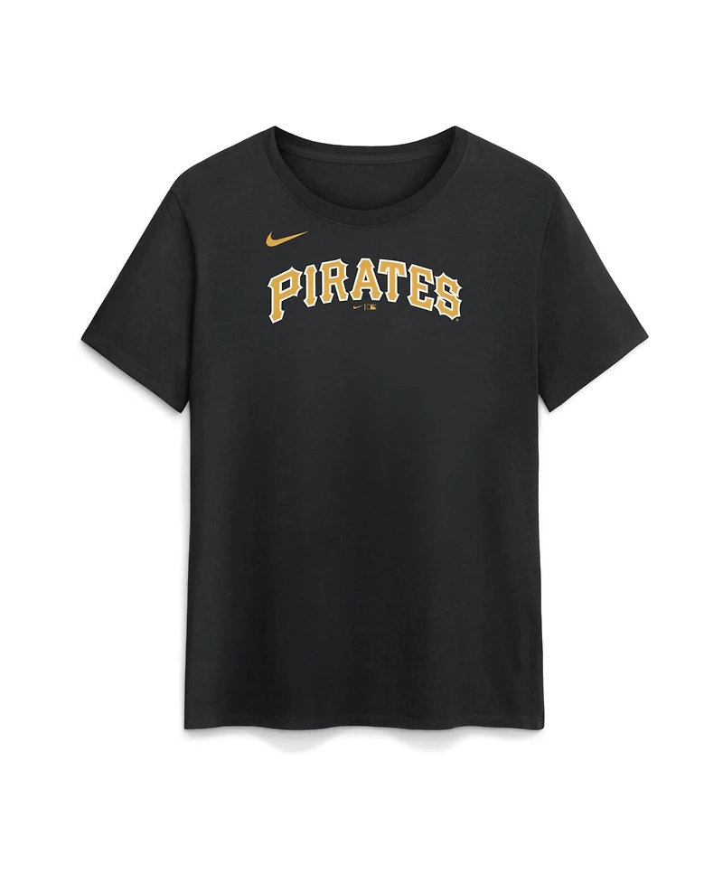 Nike Women's Konnor Griffin Black Pittsburgh Pirates Name and Number T-Shirt
