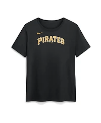 Nike Women's Konnor Griffin Black Pittsburgh Pirates Name and Number T-Shirt