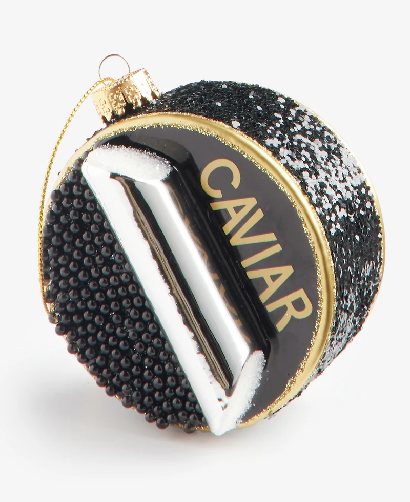Holiday Lane Foodie & Spirits Caviar Ornament, Macy's Exclusive