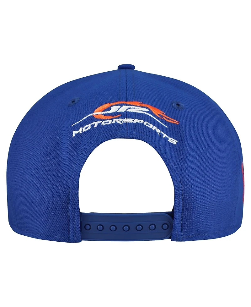 New Era Men's Blue Jr Motorsports 88 HendrickCars.com 9FIFTY Snapback Hat