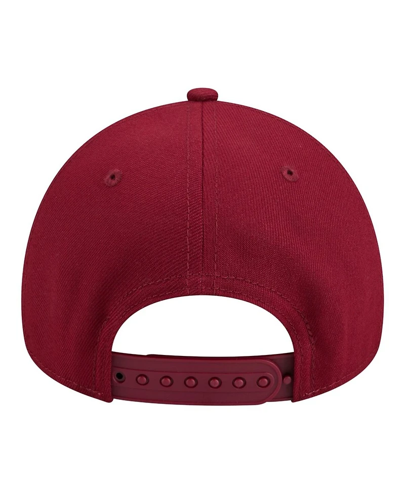 New Era Big Boys and Girls Burgundy Colorado Avalanche 9FORTY A-Frame Adjustable Hat