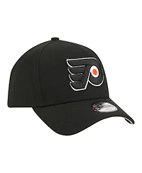 New Era Big Boys and Girls Black Philadelphia Flyers 9FORTY A-Frame Adjustable Hat