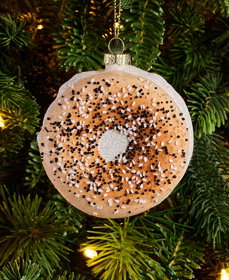 Holiday Lane Foodie & Spirits Bagel Ornament, Macy's Exclusive