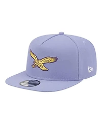 New Era Men's Lavender Philadelphia Eagles Bloom A-Frame 9FIFTY Snapback Hat