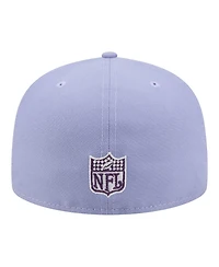 New Era Men's Light Purple Philadelphia Eagles Lavender Bloom 59FIFTY Fitted Hat
