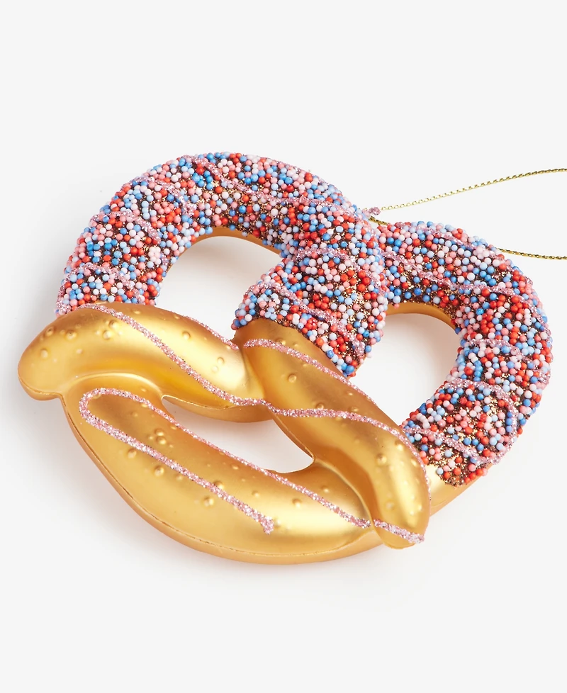 Holiday Lane Sweet Tooth Chocolate Covered Pretzel Ornament, Exclusively at Macy's