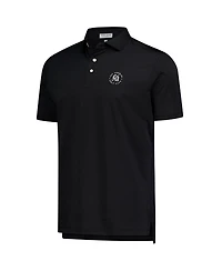Peter Millar Men's Black Los Angeles Golf Club Tgl Performance Jersey Polo Shirt