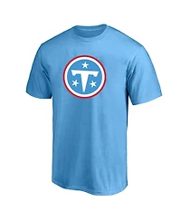 Fanatics Men's Cameron Ward Light Blue Tennessee Titans Big & Tall Name and Number T-Shirt