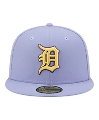 New Era Men's Light Purple Detroit Tigers Lavender Bloom 59FIFTY Fitted Hat