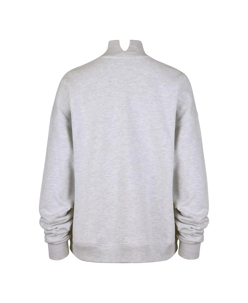 '47 Brand Women's Heather Gray Minnesota Wild Subtle Muse Sweatshirt