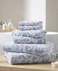 Madison Park Skyler Cotton 6-Pc. Bath Towel Set