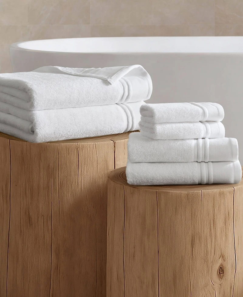 Madison Park Roan Border Cotton 6-Pc. Bath Towel Set