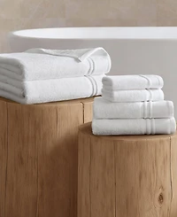 Madison Park Roan Border Cotton 6-Pc. Bath Towel Set