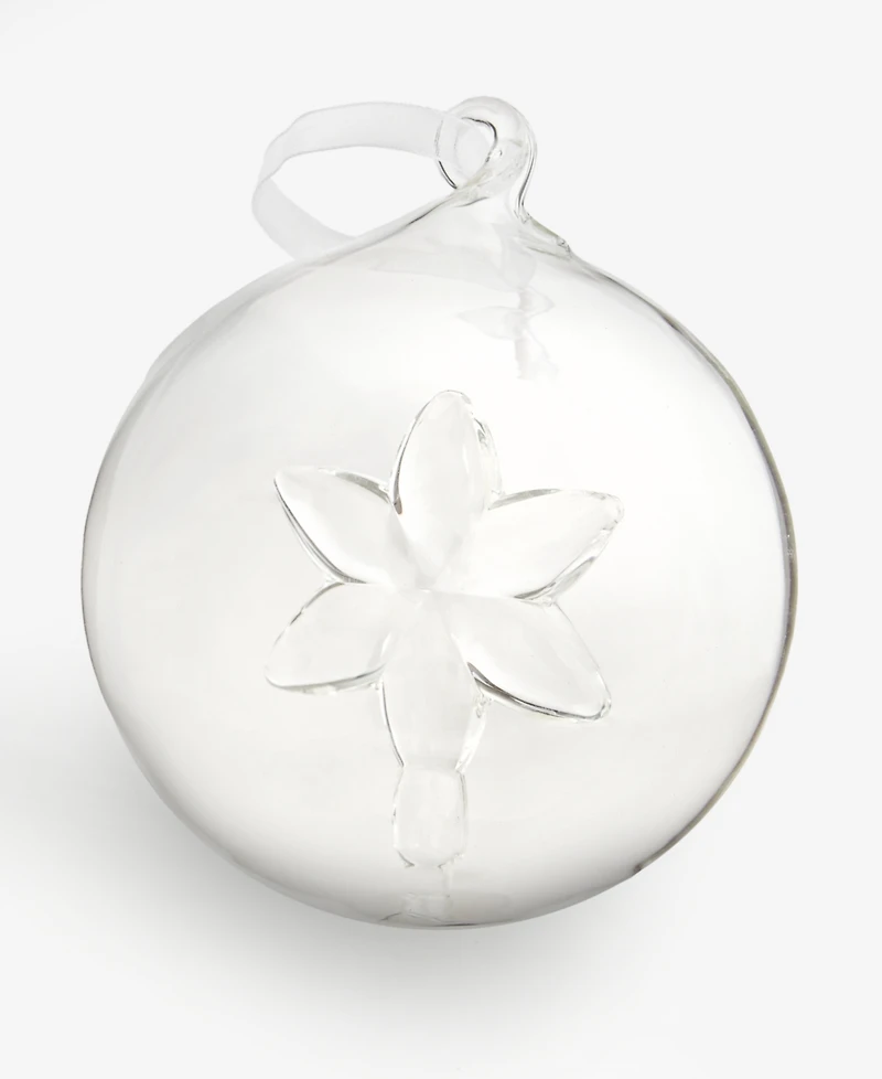 Holiday Lane Iced Delight Ball Ornament, Macy's Exclusive