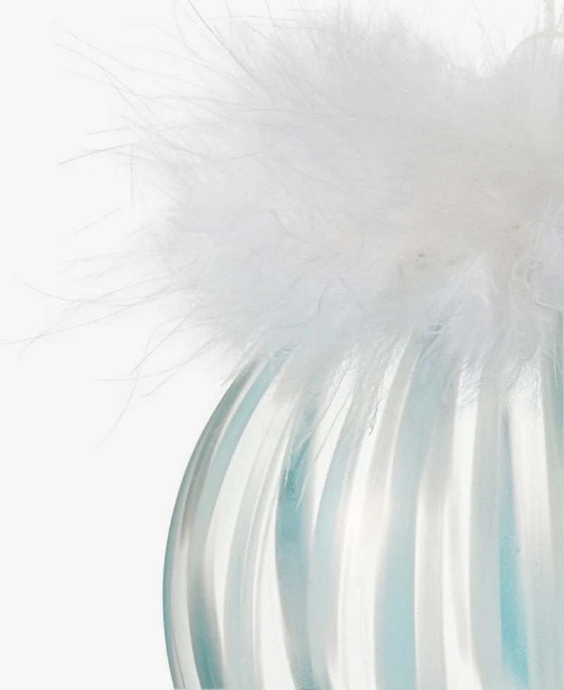Holiday Lane Iced Delight Ball Ornament, Macy's Exclusive