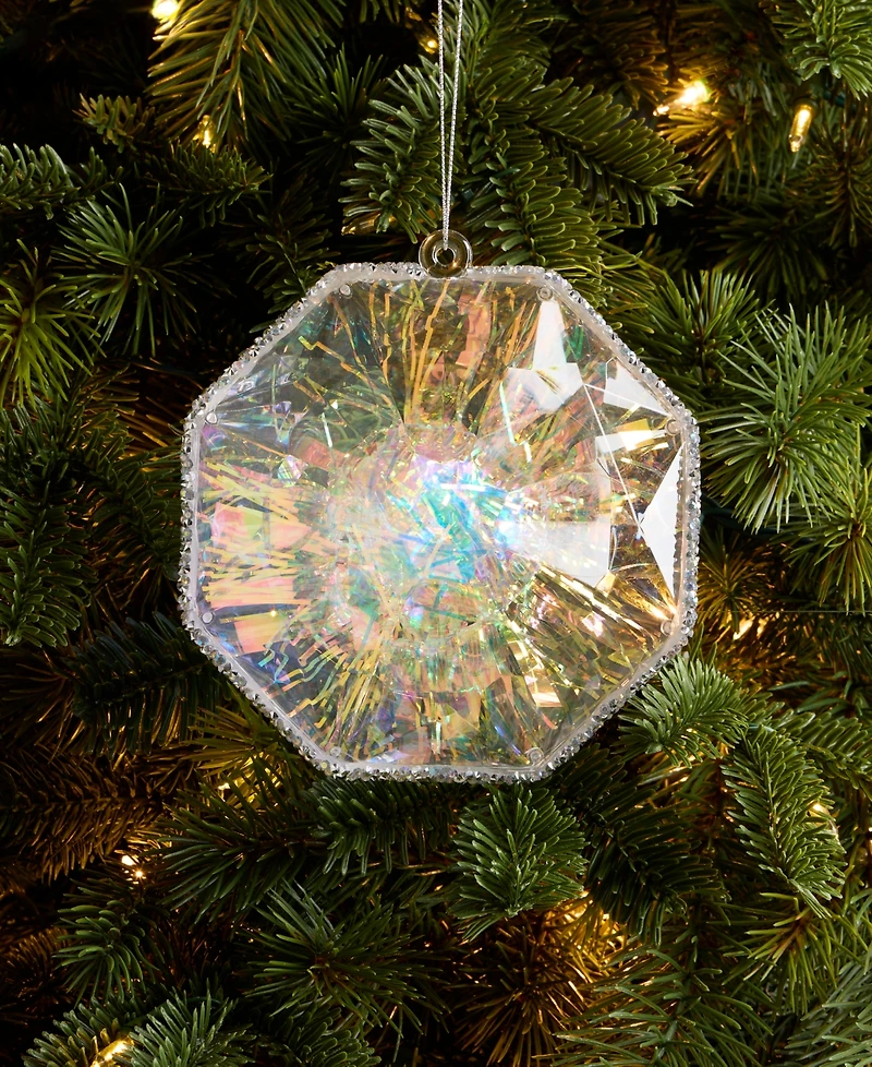 Holiday Lane Iced Delight Diamond Ornament, Macy's Exclusive