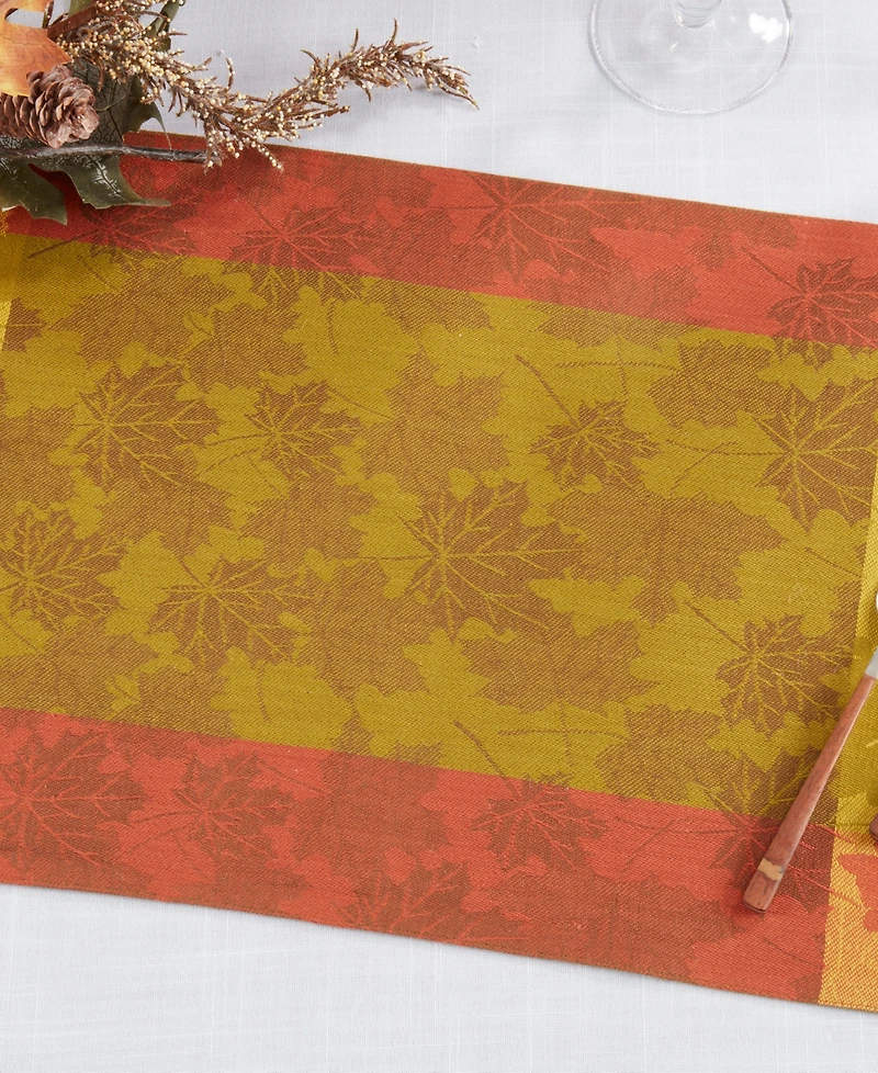 Saro Lifestyle Foliage Placemats, Set of 4
