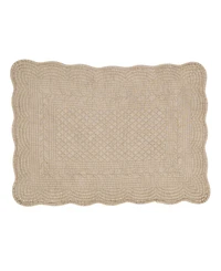 Saro Lifestyle Charming Quilted Placemats, Set of 4