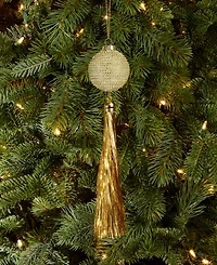 Holiday Lane Ball with Tassel Ornament, Macy's Exclusive