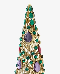 Holiday Lane Opulence Embellished Tree Table Decor, Macy's Exclusive