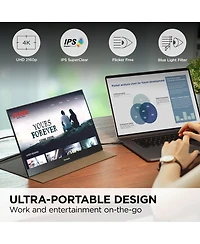 ViewSonic VX1655-4K 1 16:9 4K UltraHD Portable Ips Led Monitor