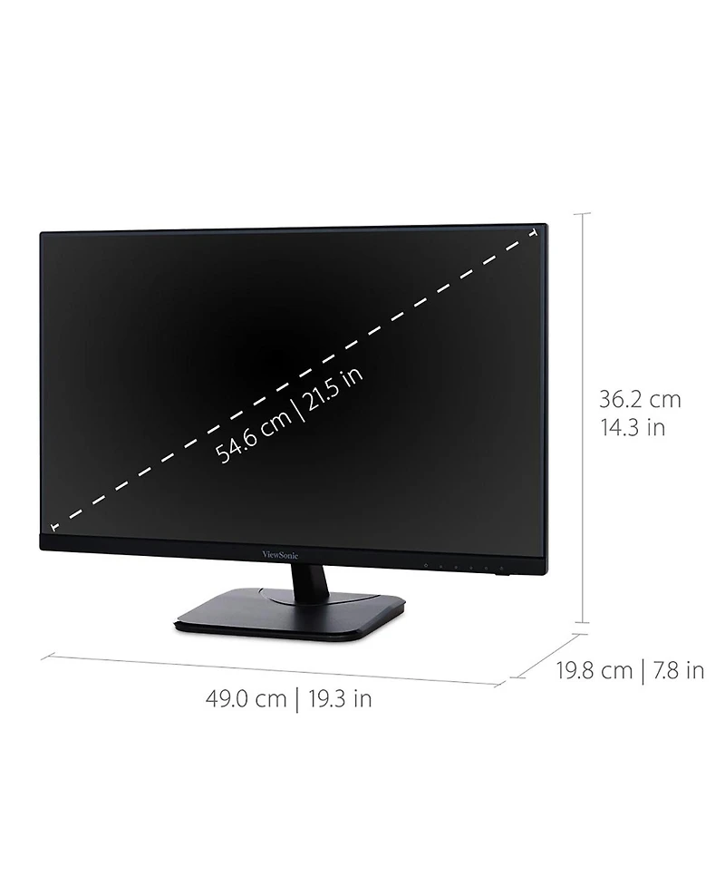 ViewSonic VA2256-mhd 16:9 Full Hd Ips Led Monitor