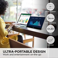 ViewSonic VX1655-4K-oled 16:9 4K UltraHD Portable Ips Led Monitor
