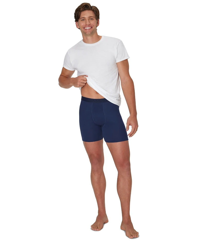 Hanes Men's Ultimate Stretch-Fit Boxer Briefs, 5-Pack