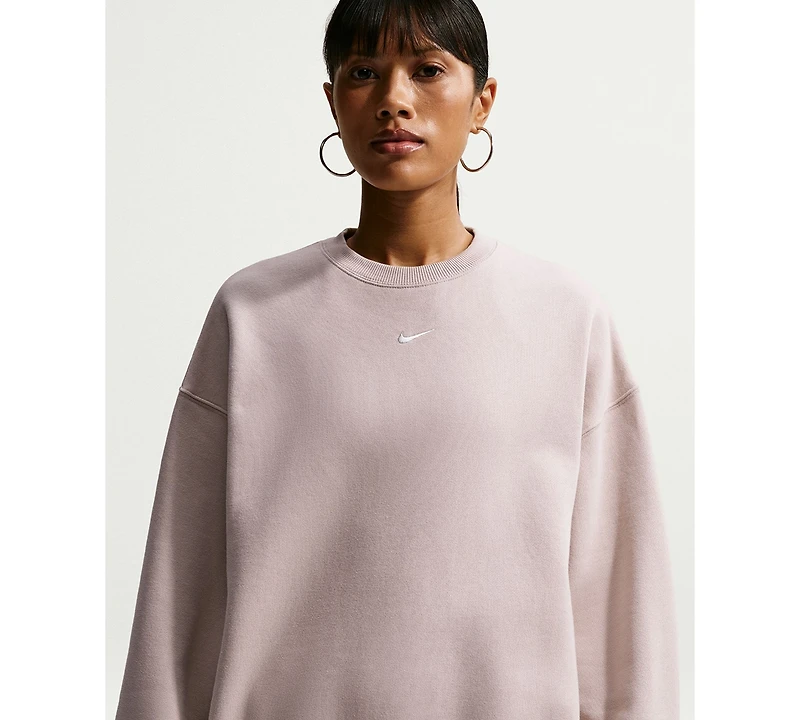 Nike Studio Fleece Medium Weight Women's Oversized Sweatshirt