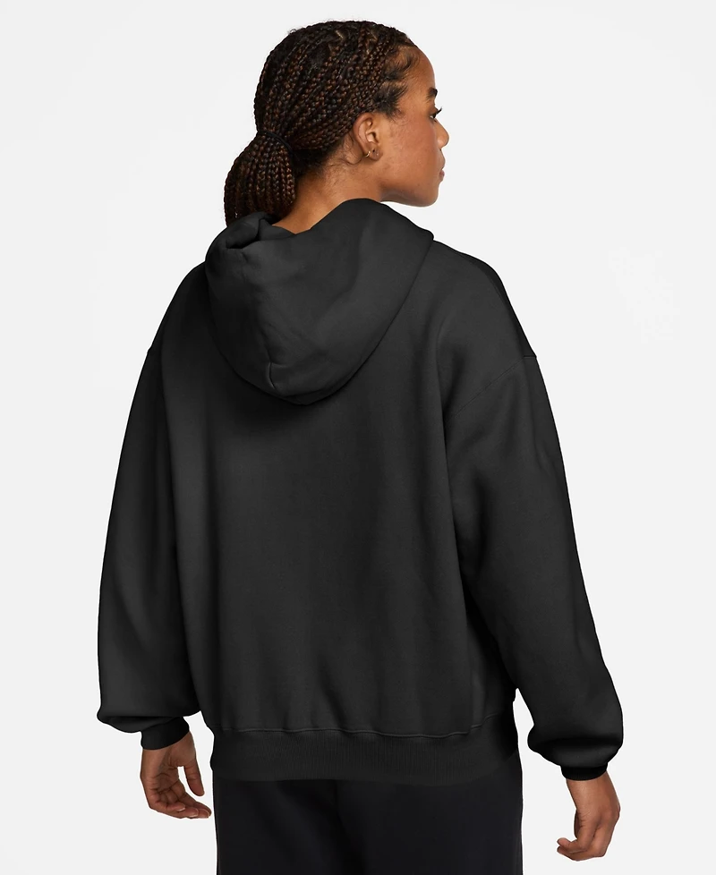 Nike Studio Fleece Medium Weight Women's Oversized Full-Zip Hoodie
