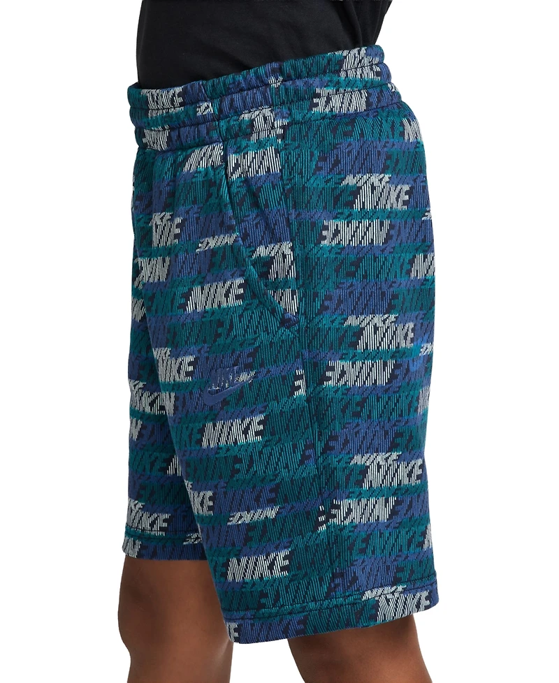 Nike Boys' 8-20 Sportswear Club Fleece French Terry Pull-on Shorts