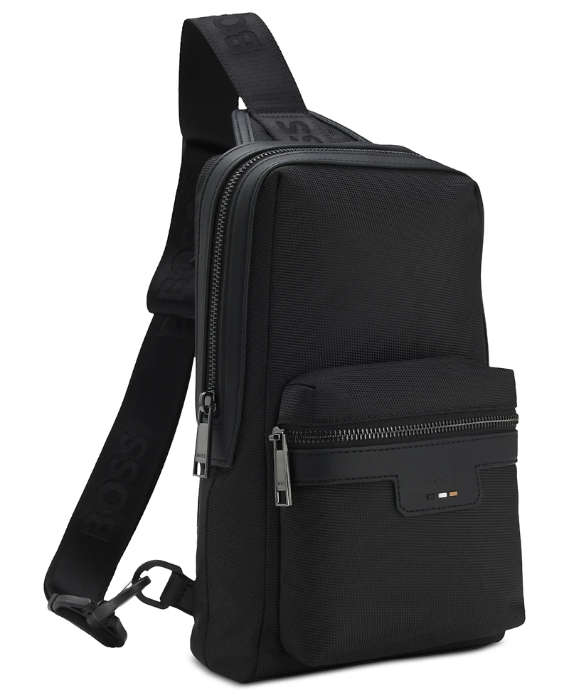 Hugo Boss Men's Ray Mono Strap Sling Bag